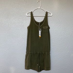Michael Stars Olive Green Romper size L NWT